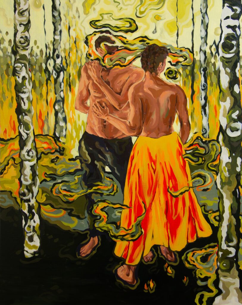 Dissolution | Acrylic on Stretched Canvas | 24x30 inches